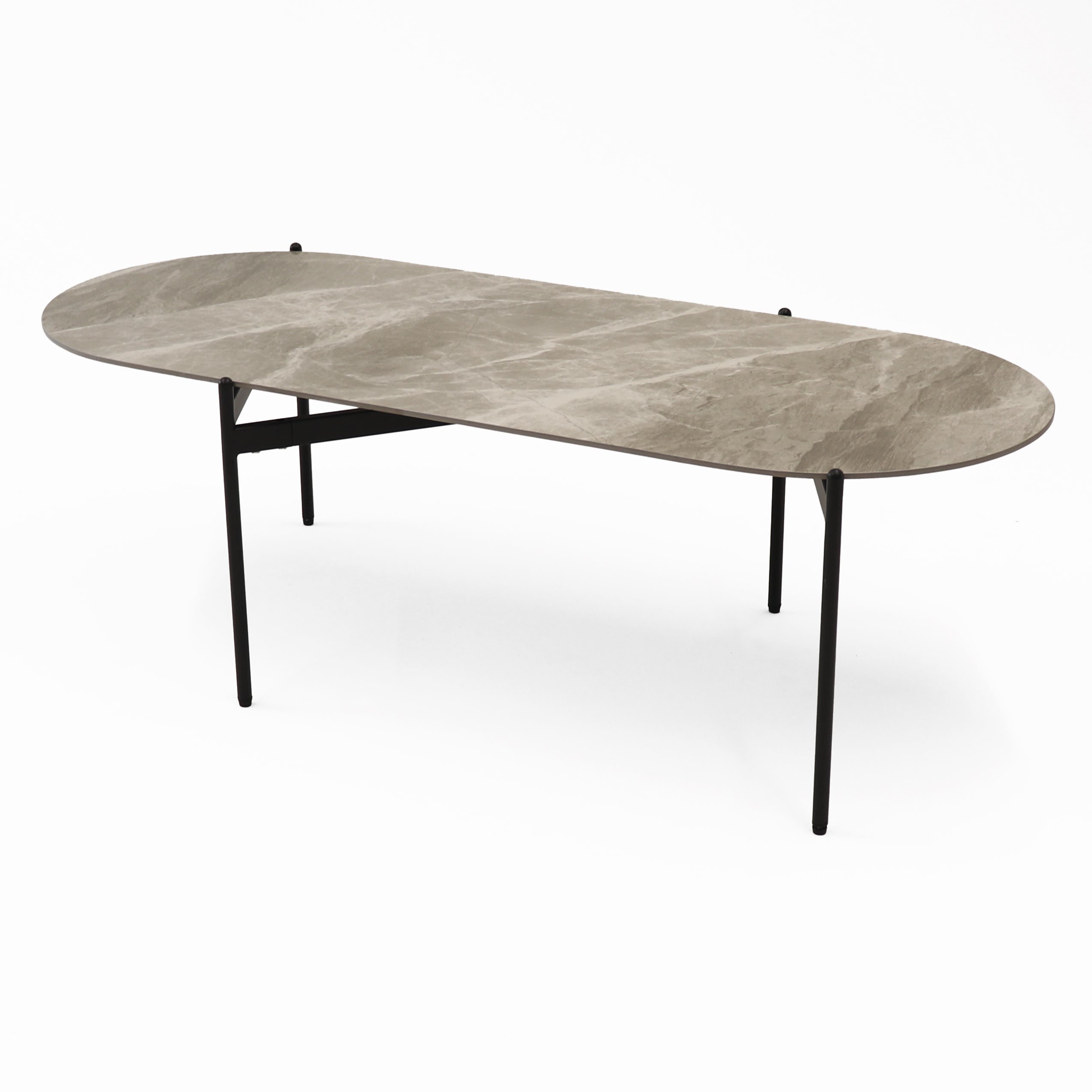 RL Nido Stone Oval Coffee Table