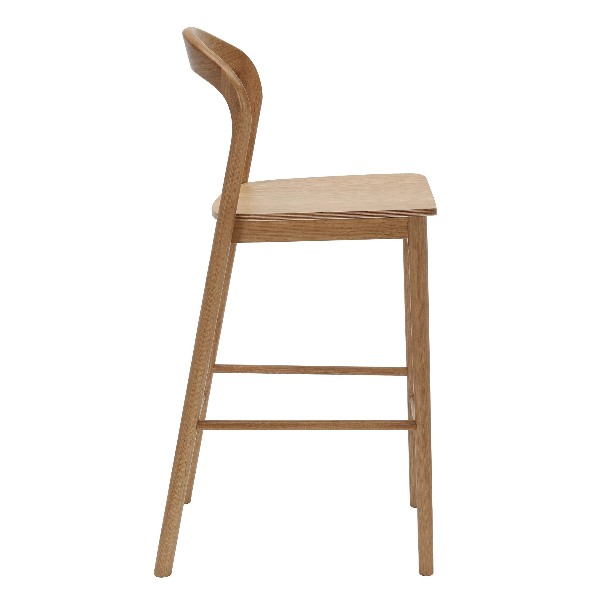 RL Nodo High Stool – American Oak