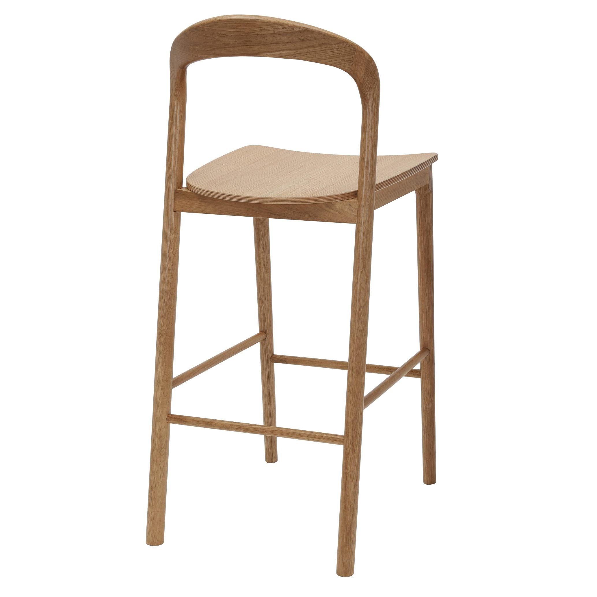 RL Nodo High Stool – American Oak