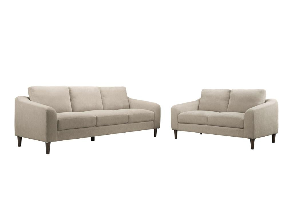 VI Lily Fabric Upholstered 3+2 Seater Sofa Set