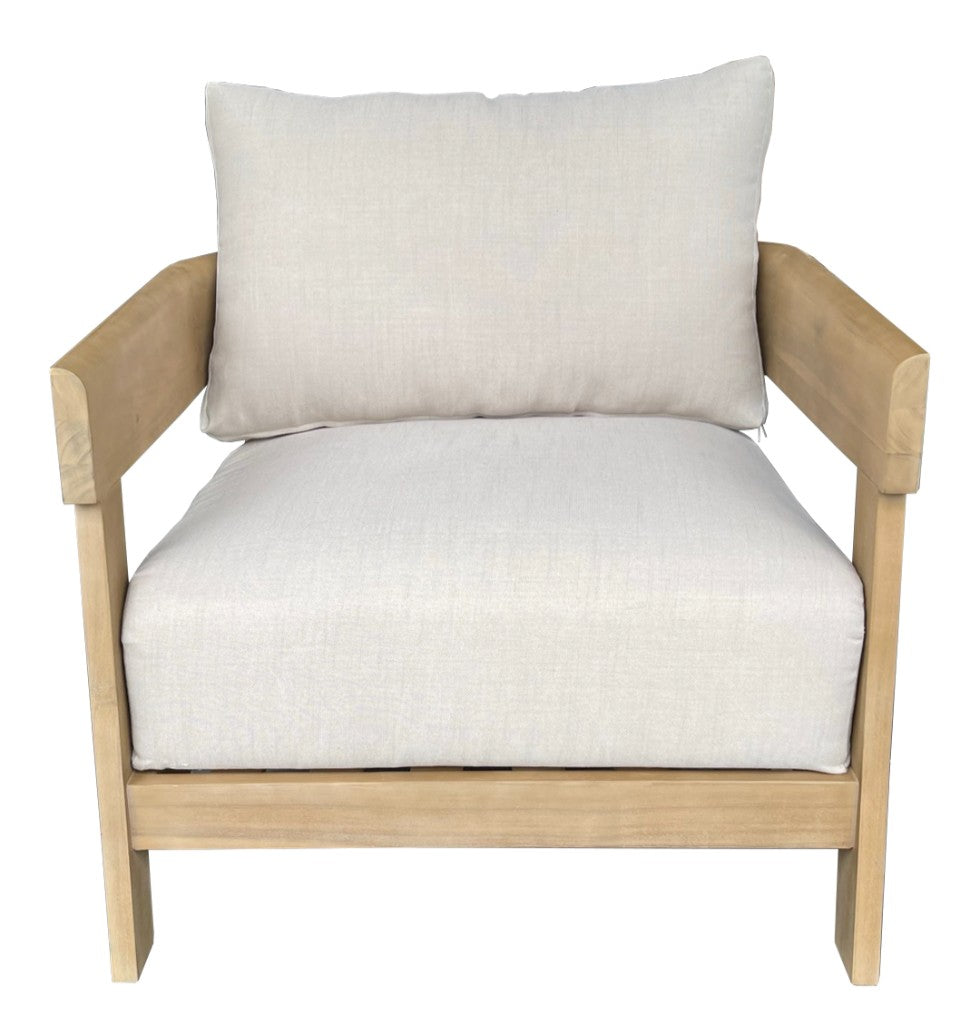 VI Broome Solid Timber Outdoor Armchair