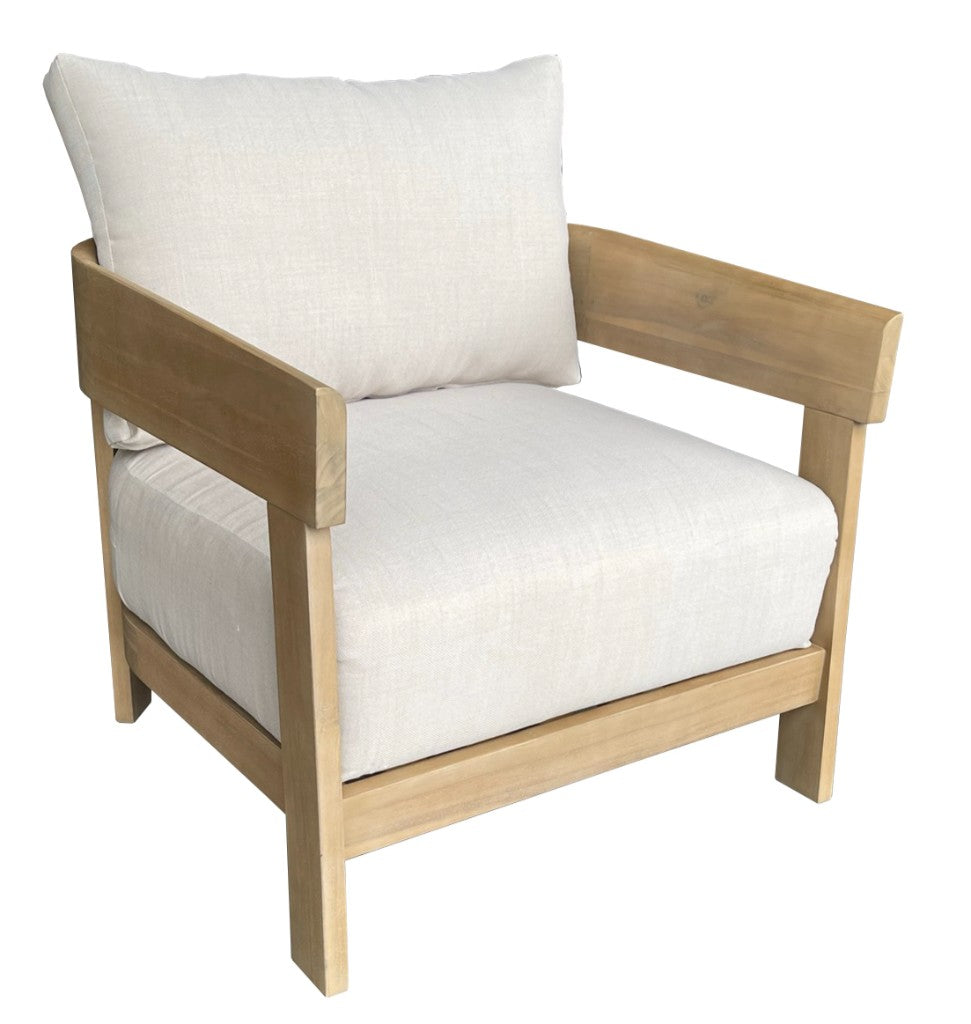 VI Broome Solid Timber Outdoor Armchair