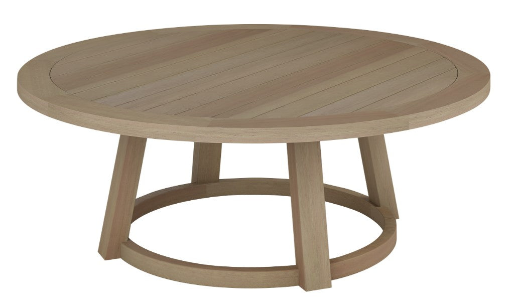 VI Broome Solid Timber Outdoor Round Coffee Table