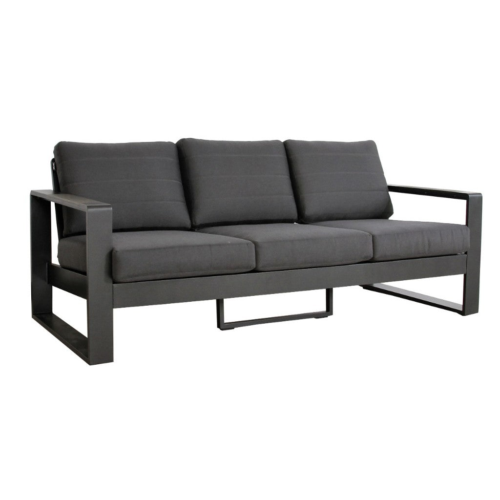 VI Maderia Aluminium Outdoor Sofa with Coffee Table Set