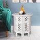 VI Round Solid Timber 8 Octagone Leg Side Table