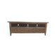 MF Morocco Recycled Elm Timber 3 Drawer TV Unit